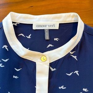 NWOT Amour Vert shirt dress size S